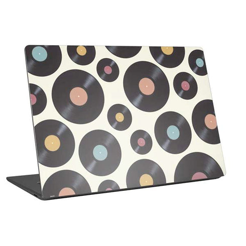 Colorful Records Universal Laptop 12in (9.8 x 6.8in) Skin